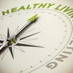 Healthy Life Style VS Diet Concept