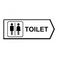 toilet sign